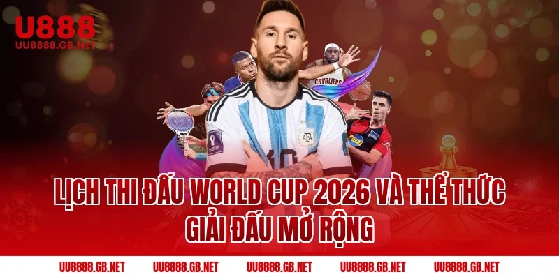 Lịch thi đấu World Cup 2026 và thể thức giải đấu mở rộng